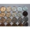 Image 3 : Assorted Coins Including: Susan B. Anthony, Sacagawea Dollars, Quarters, Foreign: FV U.S. : $25.25