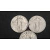 Image 2 : 1925 & (2) 1927 90% Silver Standing Liberty Quarters - Face Value: $0.75