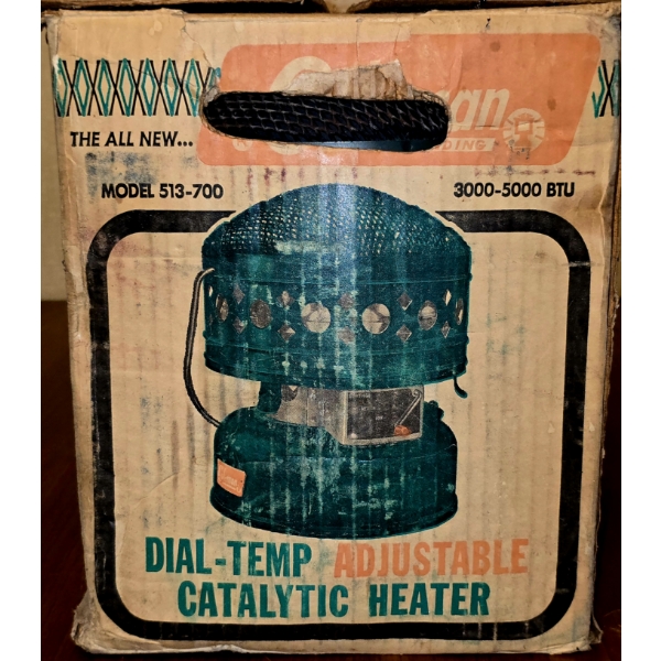Coleman Dial Temp Adjustable Catalytic Heater