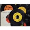 Image 10 : Vintage Cotton Club Wood Crate & Collection Of 45 Records -No Shipping