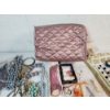 Image 3 : Large Assortment of Costume Jewelry Over 100 Pieces - Including Cosmetic Bag and Jewelry Box