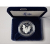 Image 4 : 2002-W U.S. Mint American Eagle PROOF One Troy Ounce .999 Fine Silver Coin ~ From West Point Mint 