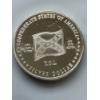 Image 2 : Confederate States Of America .999 Fine Silver Troy Oz - General Thomas Jackson - Mint Condition 