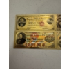 Image 4 : 4 - Limited Edition U.S. Gold Foil Bills Including $10 Buffalo Note