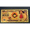 Image 1 : Pure 24k .999 Gold Foil "NIPPON GINKO" My Neighbor "TOTORO" Note - Mint Condition - NEW SERIES - 4/4