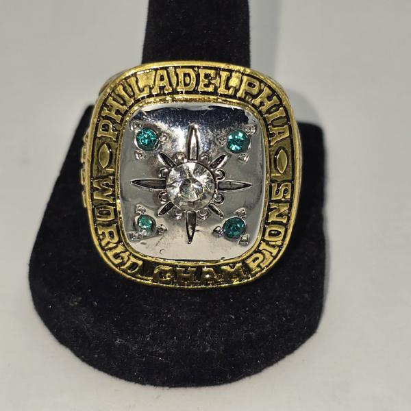 Vintage 1960 Philadelphia Eagles G. Johnson National Championship Ring - Size 12 - Replica