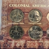 Image 2 : Colonial America Coin Collection Set: Including 90% SILVER Franklin Half Dollar