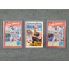 Image 1 : Three Sandy Alomar Jr. 1989 Baseball Trading Cards - One Topps #648 & Two Donruss #30