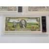 Image 6 : Lot of 5 Colorized U.S. Uncirculated $2 National Parks & Statehood Bills 