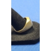 Image 3 : Men's 14K Gold Ring With Red/White Stones - Size: 10 - Weight: 6.6g