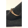 Image 2 : Women's 10K Gold Victorian Style Ring With Opal (Missing Stone) - Size 7 - Weight: 1.0g
