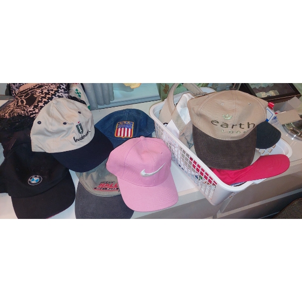 As Pictured - Selection Of Ladies sizes Hats Ball Caps Etc. See Pictures