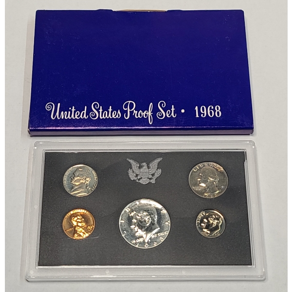 1968-S United States Proof Set With 40% Silver