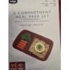 Image 2 : New! 24 Piece 3 Cup Meal Prep Containers, And 3 Lock Box Steamer Containers