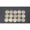Image 1 : Years 1943, 1944, 1945 35% Silver Jefferson Wartime Nickels - Face Value: $0.75