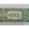 Image 7 : Crisp U.S 1957 $1 Silver Certificate With Priest And Anderson Signatures In Protective Sleeve