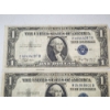 Image 2 : Lot of FIVE U.S. 1935-A Blue Seal Silver Certificates