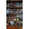 Image 3 : Wooden Two Door Wall Cabinet - DVDs CDs Storage Includes All Contents Shown