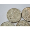 Image 8 : Five Assorted Years 90% Silver Walking Liberty Half Dollars - FV: $2.50