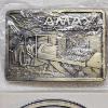 Image 2 : Collection features Various Industrial and Mining-Themed Belt Buckles