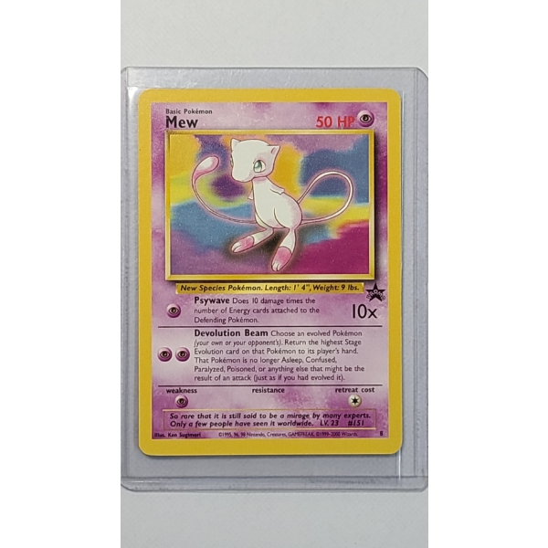 Pokémon TCG Mew #8 Black Star Promo Non-Holo Pokémon Trading Card