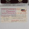 Image 3 : 1999 50 States Commemorative Quarters Denver Mint 5 Coin Brilliant Uncirculated Set