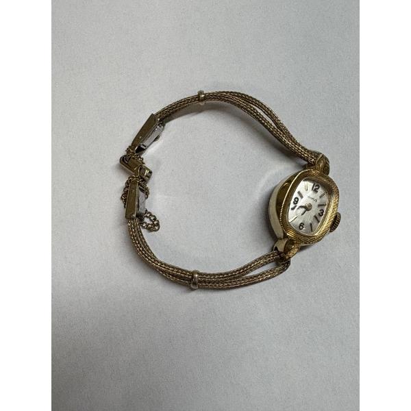 Benrus 14K Plated Watch - Gold Filled Band - 9.6 Grams