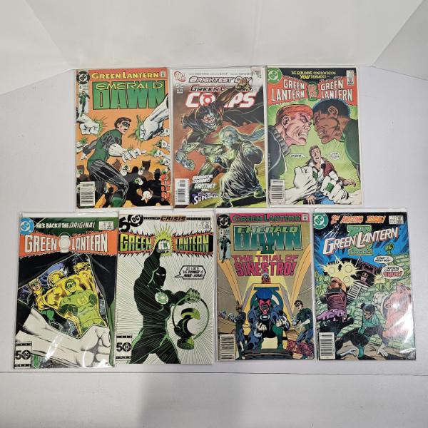 DC Lot of 7 Green Lantern Comic Books