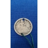 Image 1 : 1857 90% Silver Seated Liberty Dime With Holes