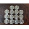 Image 1 : 1959 Brilliant Uncirculated Franklin Half Dollars - $7.00 Face Value