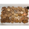 Image 1 : Approx. $1.00 Face Value of Assorted 1940's Lincoln Wheat Pennies 