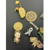 Image 7 : Assorted Pins & Tokens - Christmas Tree - Boot - Monkey - Leprechauns - Ohio Hat 