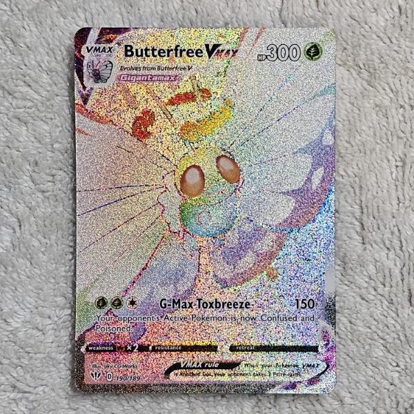 Pokémon TCG: Butterfree VMAX 190/189 Holo Rare