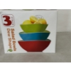 Image 1 : Set Of 3 Dew Shaped Salad Bowls - BPA Free - Brand New In The Box