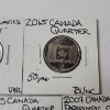 Image 3 : Lot of 5 Assorted Canadian Commemorative Quarters - BU/U