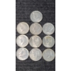 Image 1 : (10) Assorted Years Kennedy Silver Half Dollars Face Value: $5