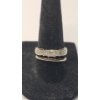 Image 1 : 14K Gold 3 Stone Princess-cut Diamond Engagement Ring With 14K Gold Wedding Band - Weight: 6.3g