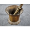 Image 2 : Nice Vintage Brass Mortar & Pestle