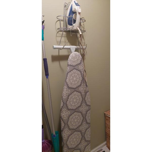 Excellent Condition - Ironing Board & Steam Iron - See Pics