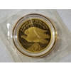 Image 2 : U.S. 2022 Cooks Islands $5 Gold-Tone COPY COIN 
