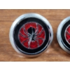 Image 3 : 1976-1979 Chevy Monza Spyder Front Emblems ~ Discontinued OEM GM Parts!