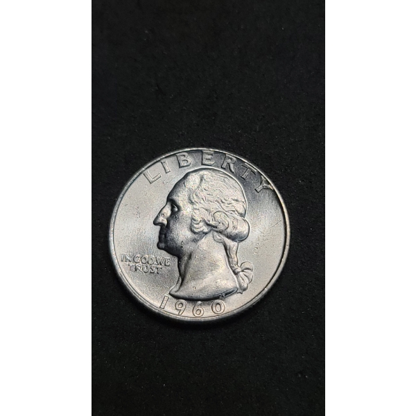 1960-D 90% Silver Washington Head Quarter
