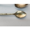 Image 4 : 3 Intricate Sterling Silver Spoons - Total Weight: 58.8g