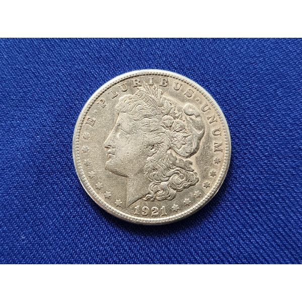 1921-S 90% Silver Morgan Dollar in Excellent Condition