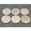 Image 2 : Six Assorted 40% Silver Kennedy Half Dollars ~ $3.00 Face Value