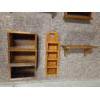 Image 3 : *Pick Up At Mantua Home-No Shipping Available* Excellent Collection Of 5 Wood Wall Shelves 