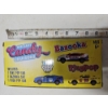 Image 4 : Lot of (2) Vintage Toys - Inclused Set of (3) Die-Cast Candy Cruisers Plus Ferris Bueller Taxicab 