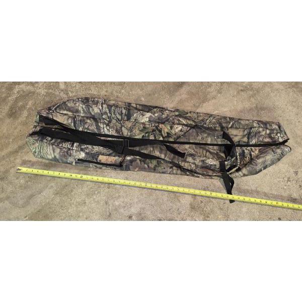 PICKUP IN CANTON - Large 51" Camo / Vinyl Hunting Bag Rifle Bag - Multiple Uses - Excellent
