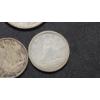 Image 4 : Assorted Years Canadian Silver 50% Silver Quarters & 80% Silver Dimes