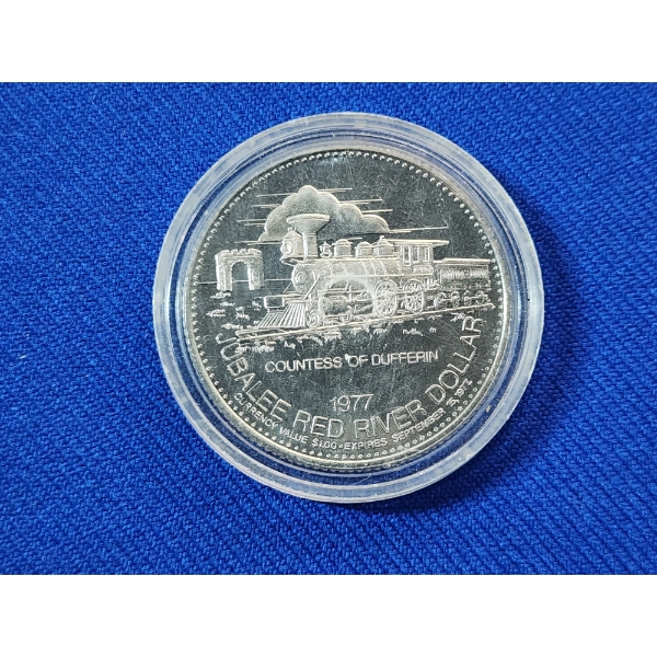 Jubalee Red River Dollar Winnipeg Canada Commemorative Coin 